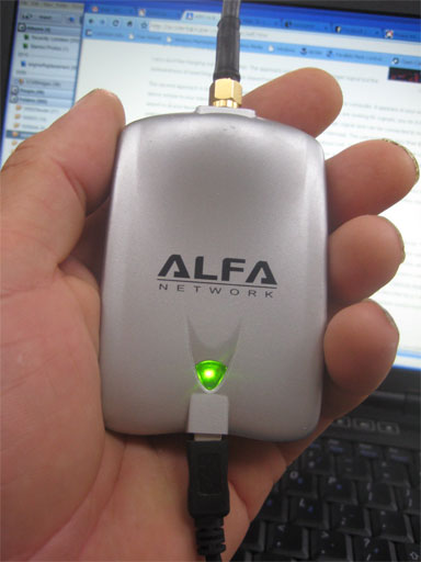 Alfa hub passing packets