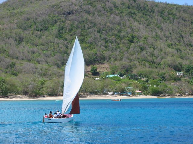 Local boat Regatta, Bequia, SVG 