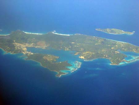 Aerial view of Culebra