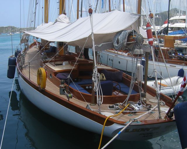 Lion's Whelp - John Alden Staysail Schooner 77' 1989