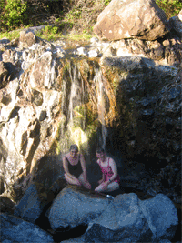 Susie and Francis at Hot Springs Cove