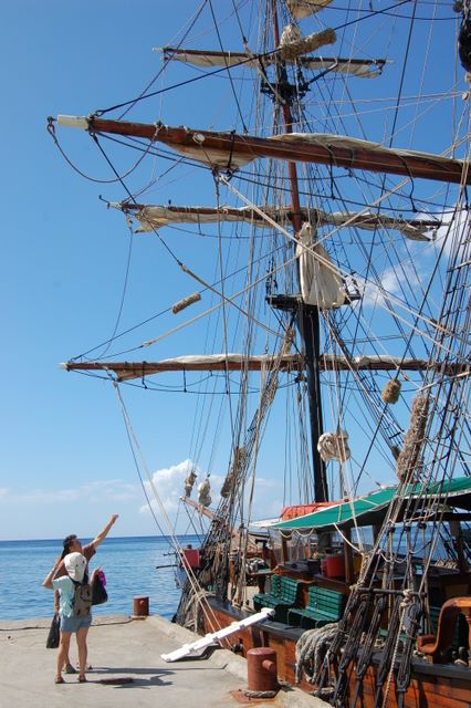 Brig Unicorn in Soufriere, St. Lucia