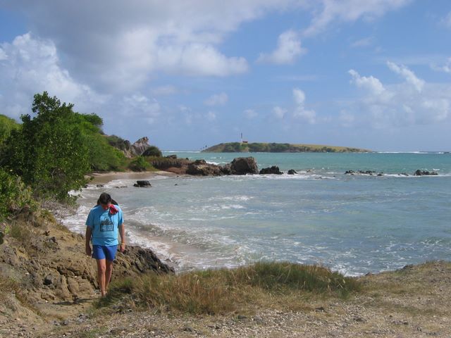 Bob Batten at Saline Point, Martinique