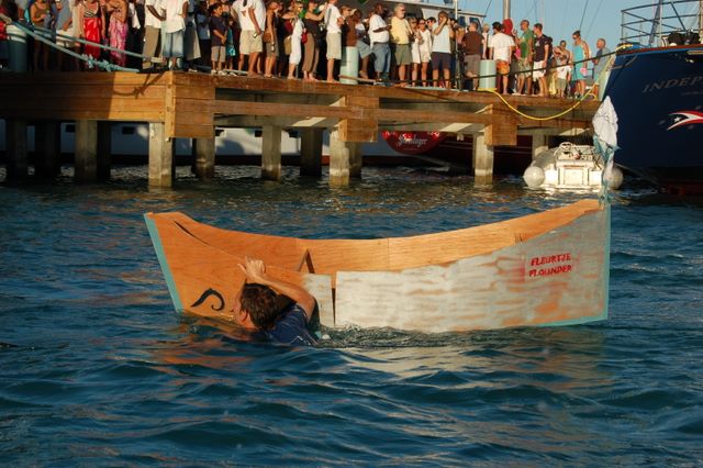 Sinking entry in the BYOB Regatta