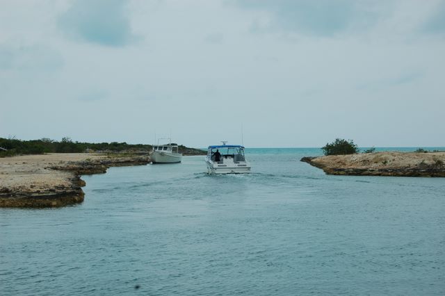 Entrance to Southside Marina, Turks and Caicos