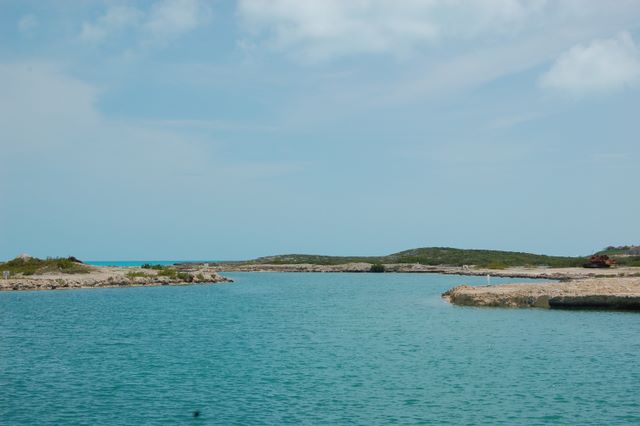 Entrance to Caicos Marina, Turks and Caicos