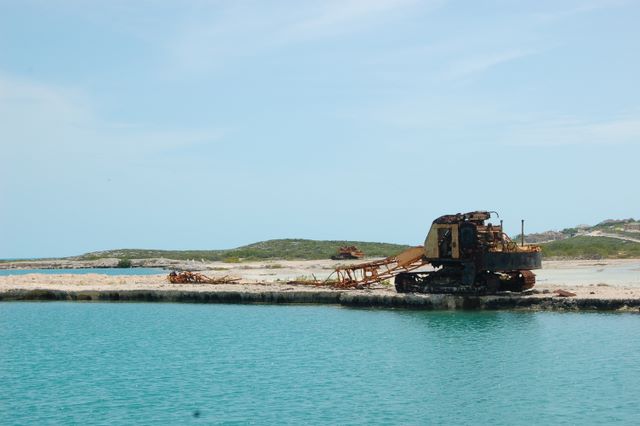 Equipment Graveyard at Caicos Marina, Turks and Caicos