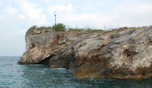 West side, Hatchet Bay, Eleuthera Island, Bahamas 