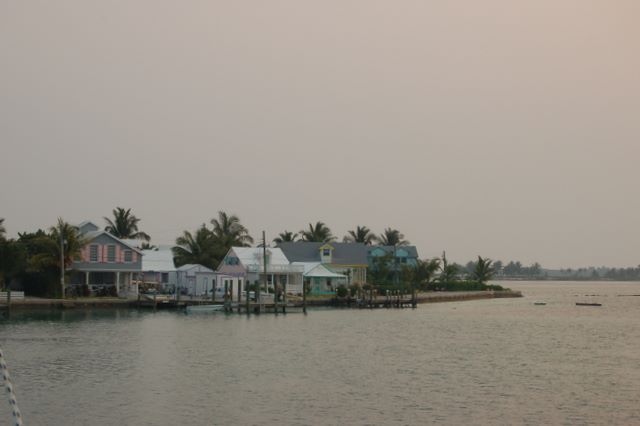 High tide at Spanish Wells, Bahamas