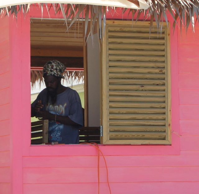 Best conch salad on Harbor Island, Bahamas