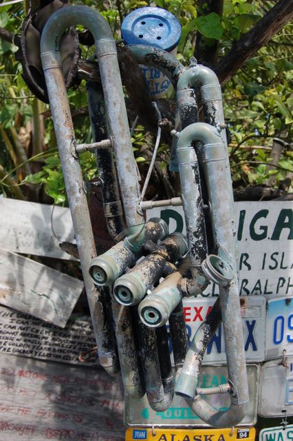 Folk art, Harbor Island, Bahamas