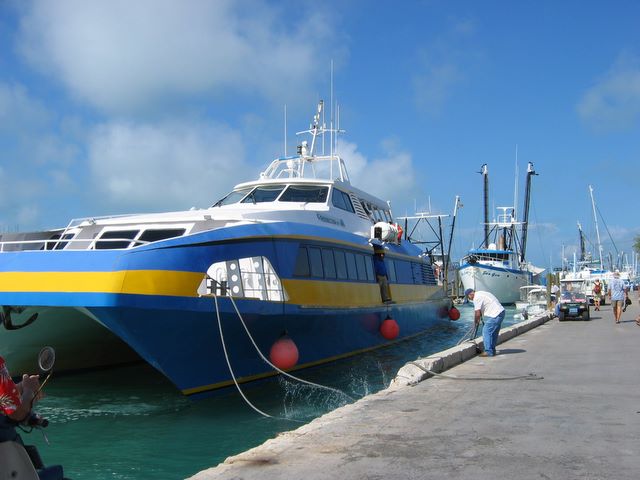 Fast Ferry, Nasua to Spanish Wells, Bahamas