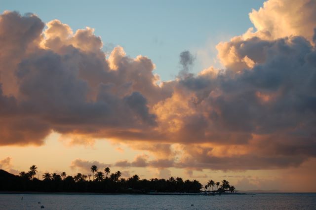 Sunset at Los Palaminos, Puerto Rico