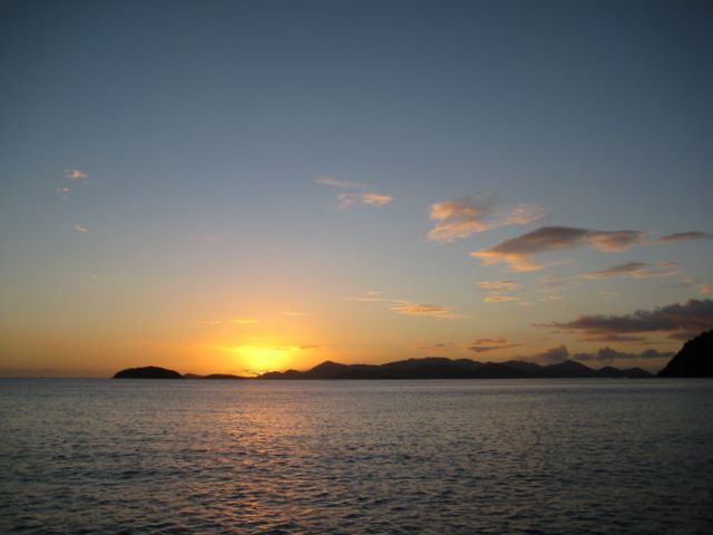 Sunset on St. John