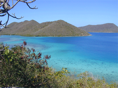 Thatch Island and Tortola