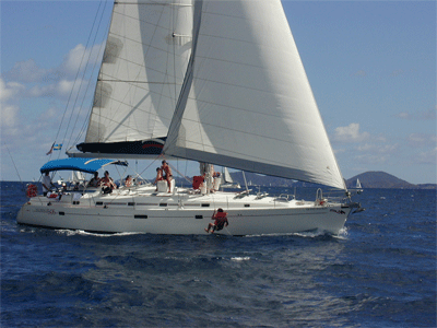 Halyard swing, Tortola, BVI