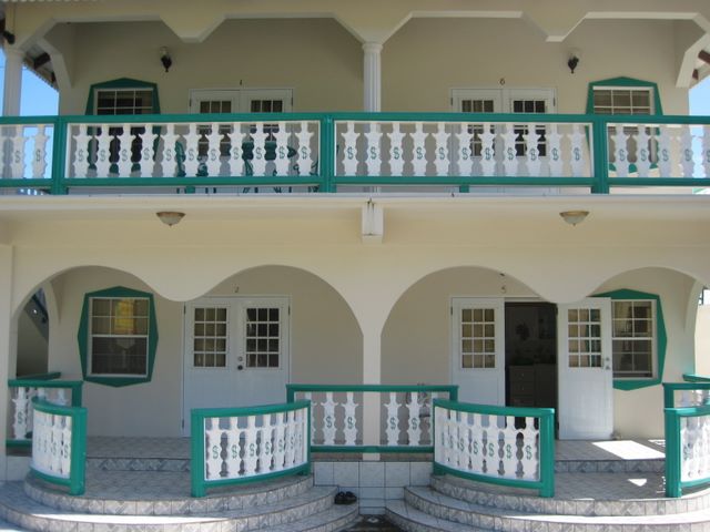 Dollar building in Ashton, Union Island, SVG