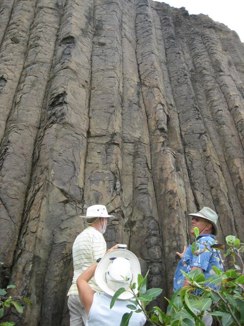 Rock formation on Frigate, Union Island, SVG