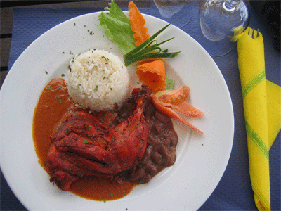 Lunch at L'Oiseau du Paradis