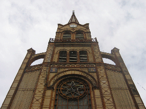 The old iron cathedral in Forte de France