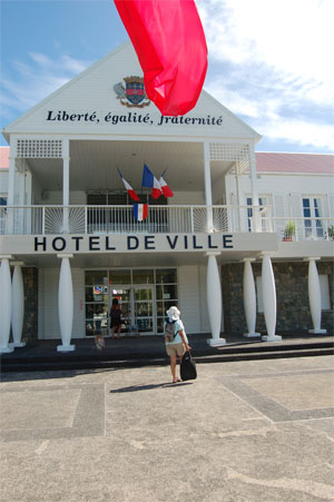 Once St. Barths was administered from Guadeloupe 