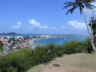 Simpson Bay and Marigot St. Martin