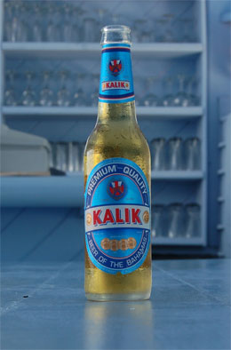 Kalik, beer of Bahamas
