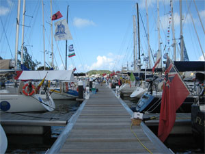 ARC finishers at the new RBM floating docks