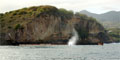 Wrecked Barge on Montserrat