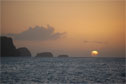 West Cay at Sunset