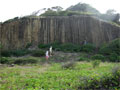 Examining the Rocks at Frigate Island