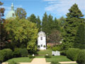 William Paca's garden and Navy Chapel