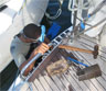 Diver and propeller remnants