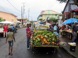 Saturday market in Portsmouth, Dominica