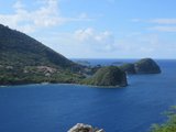 View of Pain d Sucre, Iles des Saintes, Guadeloupe