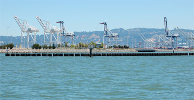 Container Cranes at the Port of Oakland